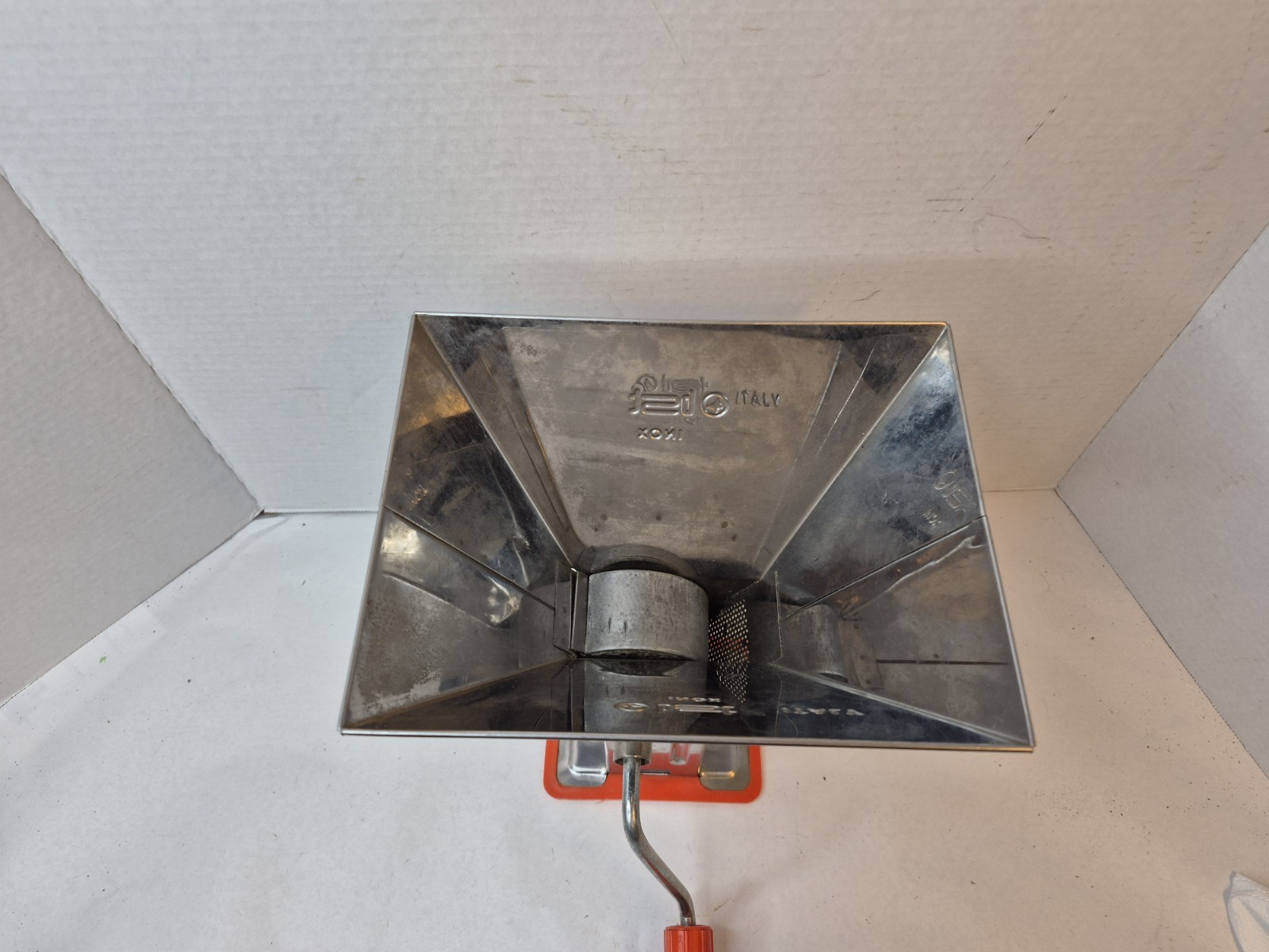 Manual Inox Tomato Press Mill BST Made In Italy Stainless Steel gallery