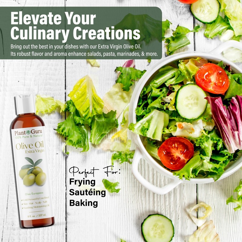 Olive Oil Extra Virgin Cold Pressed 100% Pure Natural Unrefined gallery