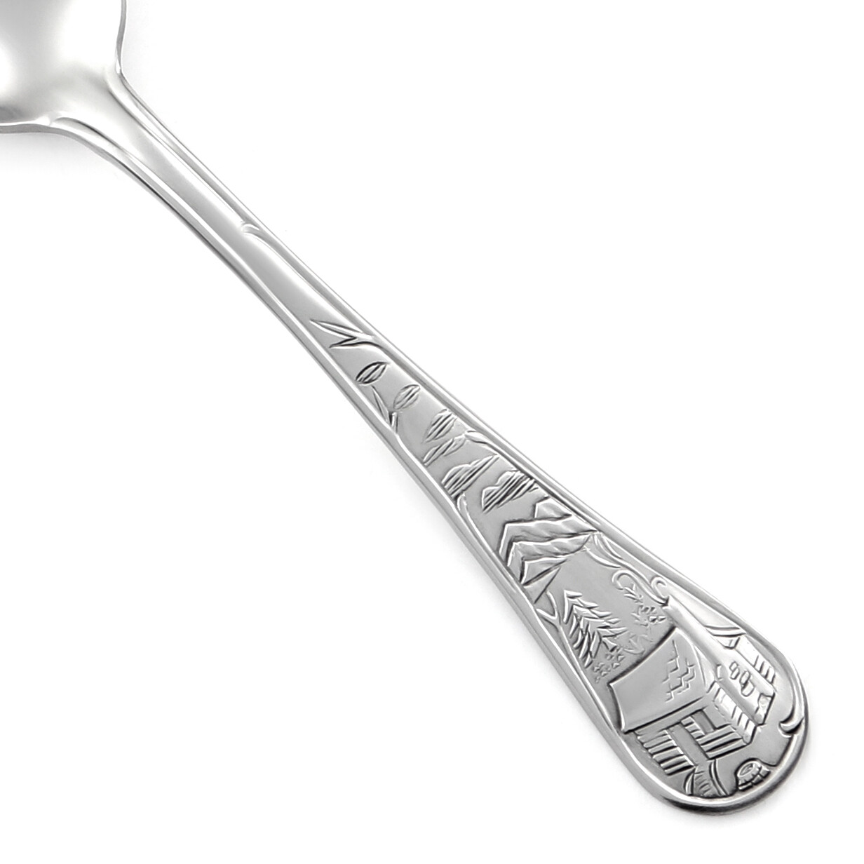 Cambridge CABIN Stainless Satin Scene Silverware CHOICE Flatware gallery