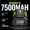 2Pcs 7500mah Li-ion Battery For Ryobi 40V OP4050 OP40602 OP40261 OP4060 OP4030 gallery