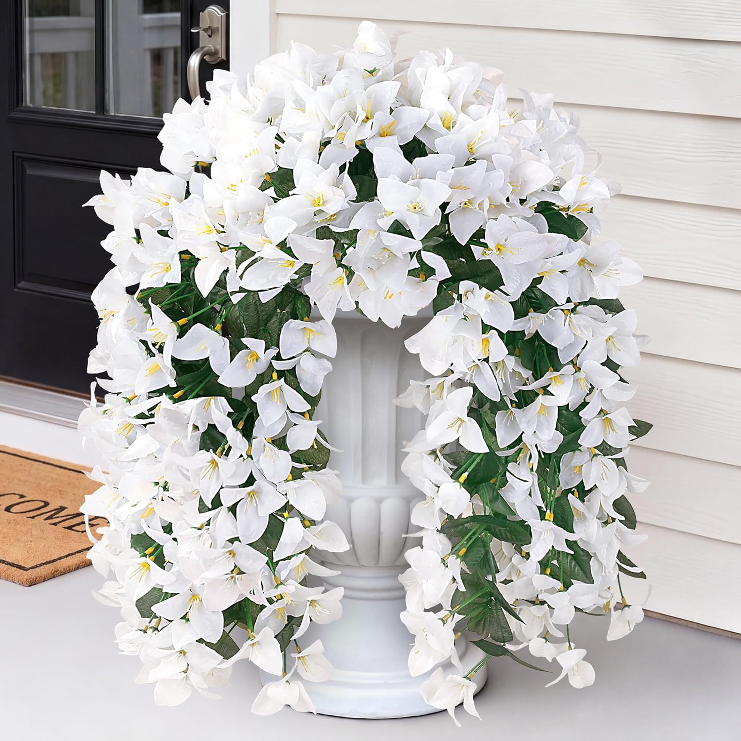 Artificial Bougainvillea Flowers Fake Hanging Flowers Plants for Outdoor outside gallery