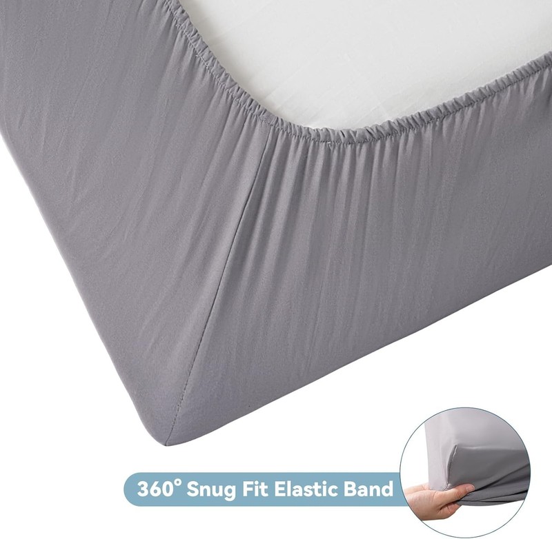 Cot Sheets 31" x 75" Cot Fitted Sheet Narrow Twin/RVs Bunk/Camper Bunk/Guest Bed gallery