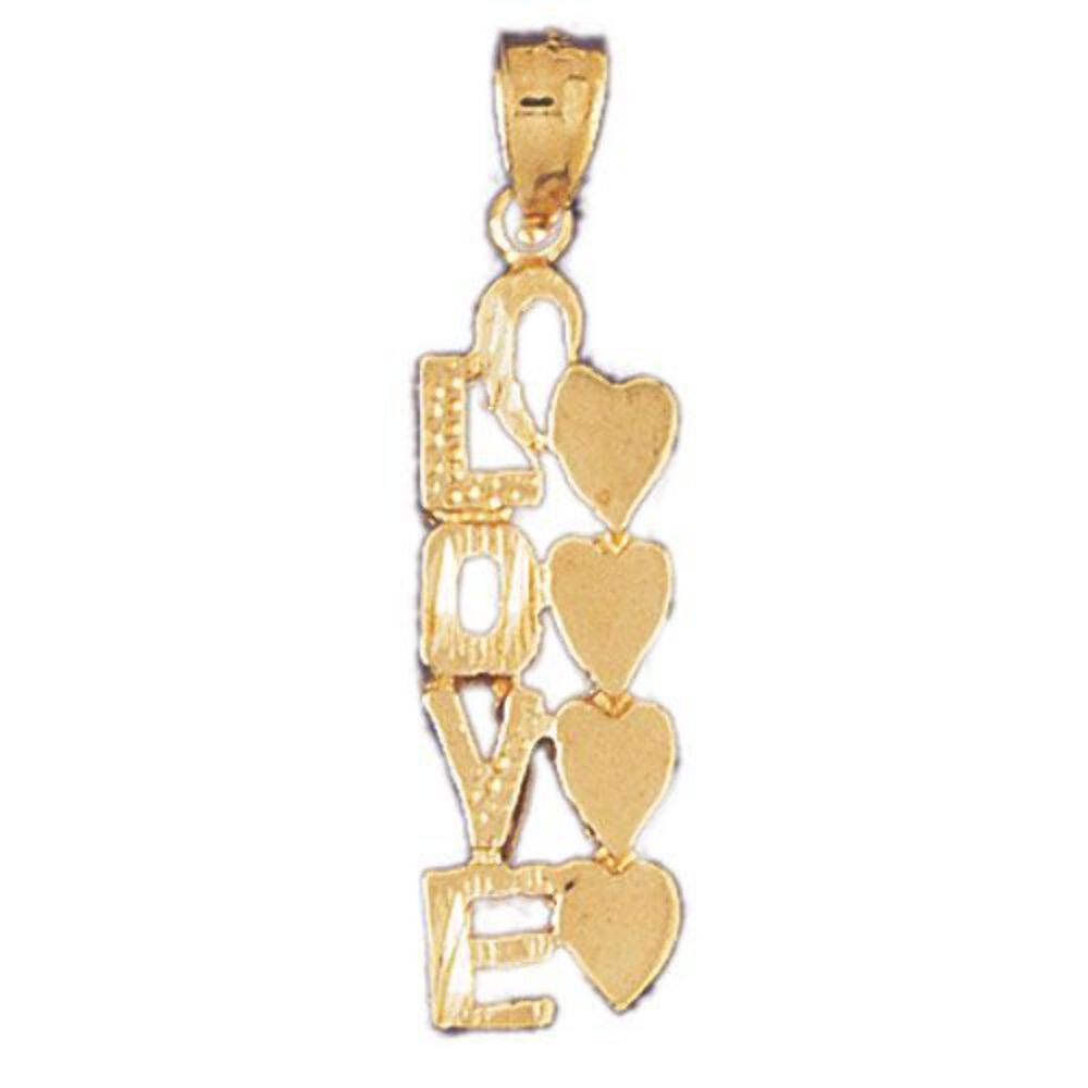 Love Charm Pendant 14k Gold (2 Grams) gallery