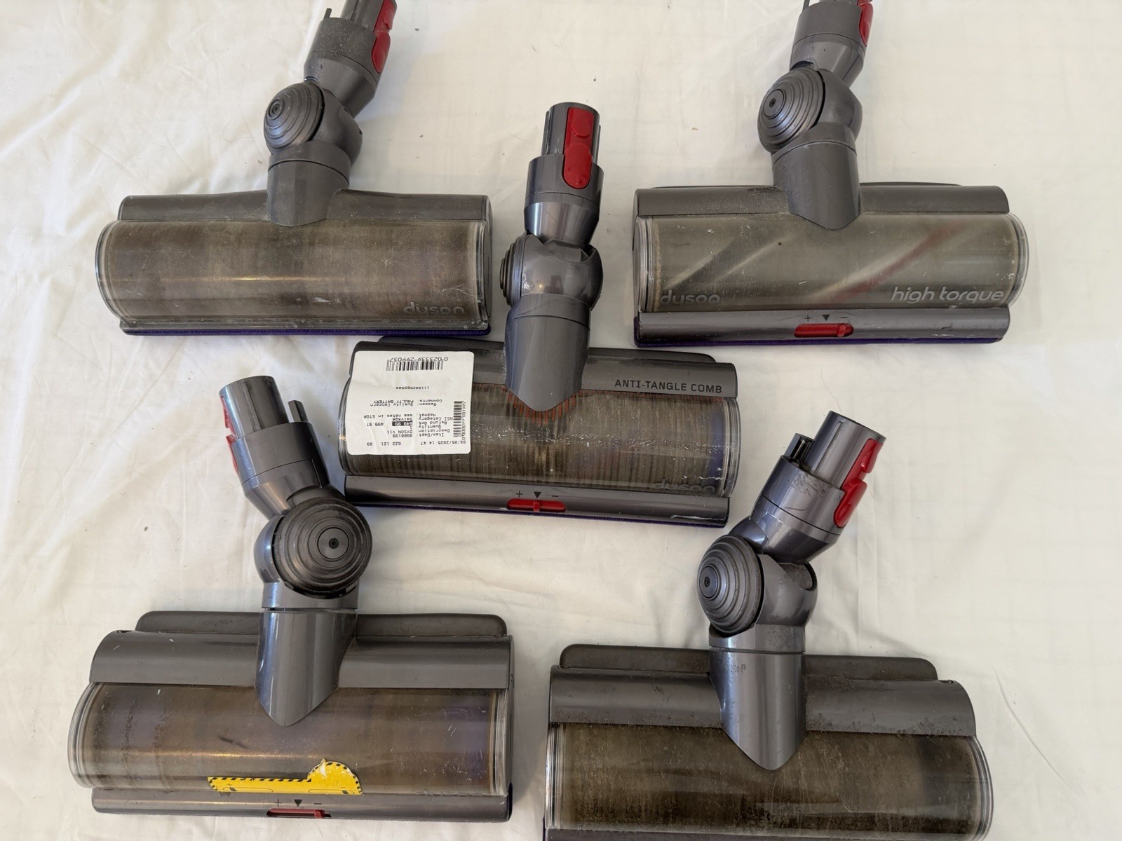 Five Dyson High Torque Drive & More Motorhead Vacuum Head For Parts gallery