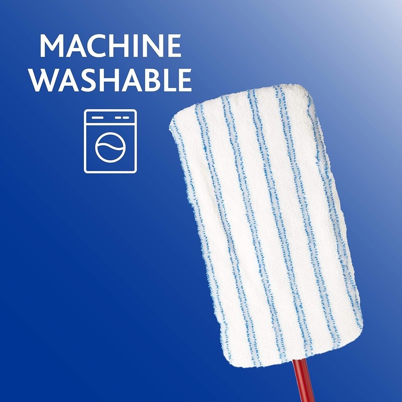 O-Cedar Microfiber Cloth Mop Refill, Blue 1 Count (Pack of 1), gallery