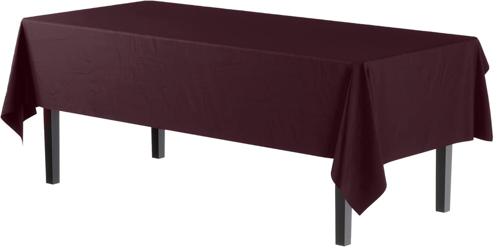 Party Solids 6-Pack Premium Plastic Tablecloth 54in. X 108in. Rectangle Plastic gallery