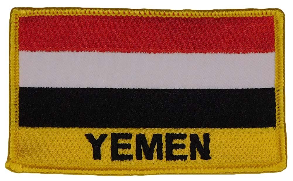 Pack of 6 Yemen Rectangular Country Embroidered Iron On Patch FPR-257 gallery