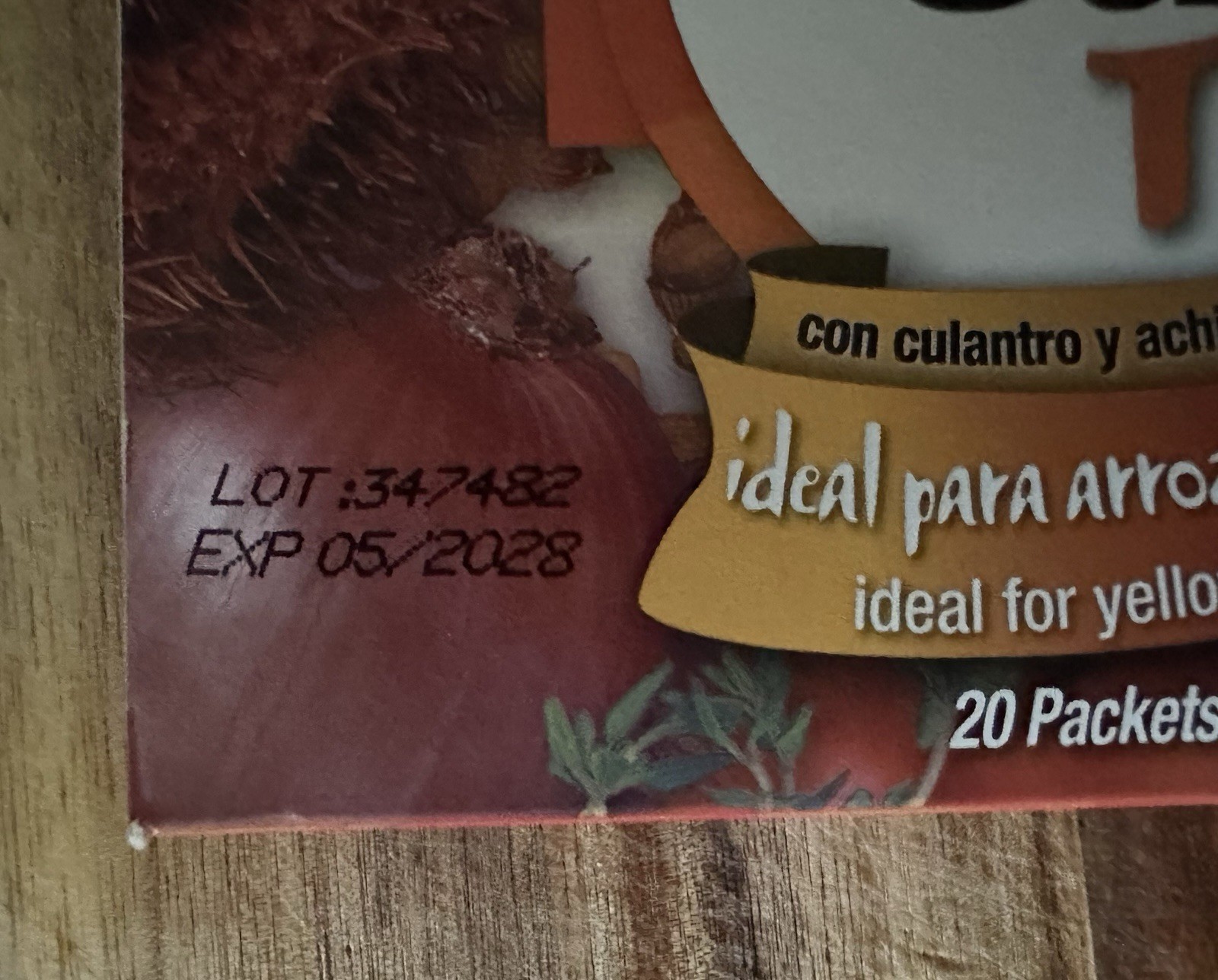 8 Boxes/160 Packets Badia Sazon Tropical with Annatto & Coriander gallery