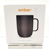 Ember Temperature Control Ceramic Mug 14oz Black Open Box CM171400US gallery