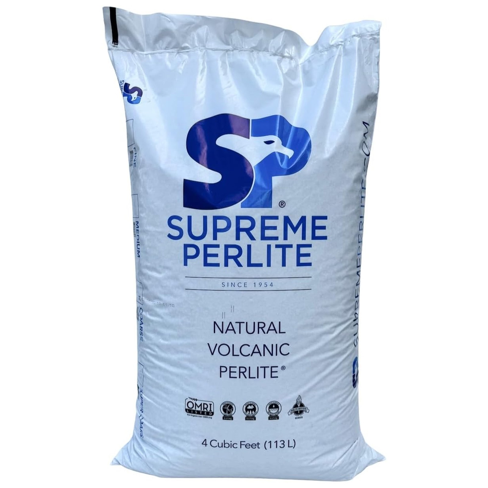 Supreme Perlite Coarse Horticultural Perlite for Potting Soil Mixes, 4 Cu Ft Bag gallery