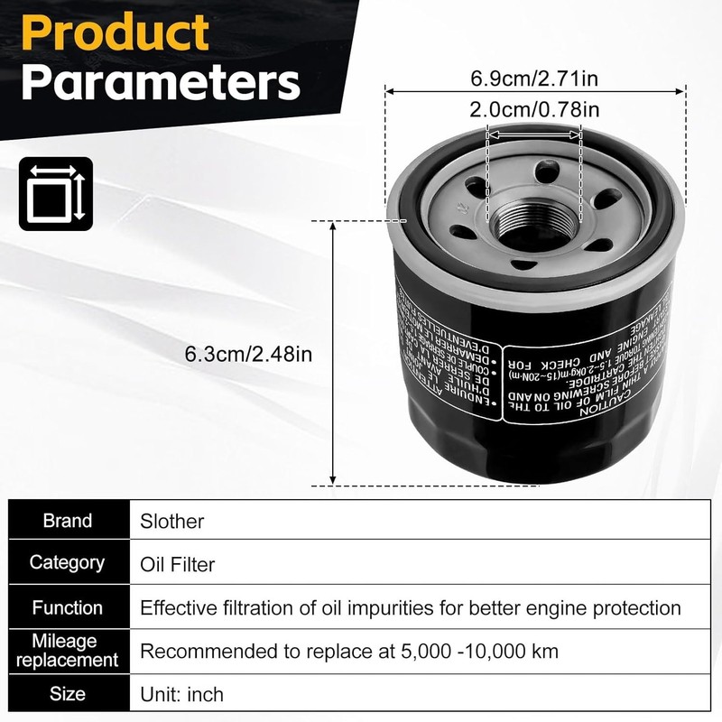 138 Oil Filter Replacement for Arctic Cat 400 500 450 550 650 700 350, Aprilia R gallery