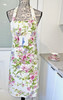 April Cornell GRACEFUL GARDEN (Ecru) 100% Cotton Chef Apron 31” x 30” - NWT gallery