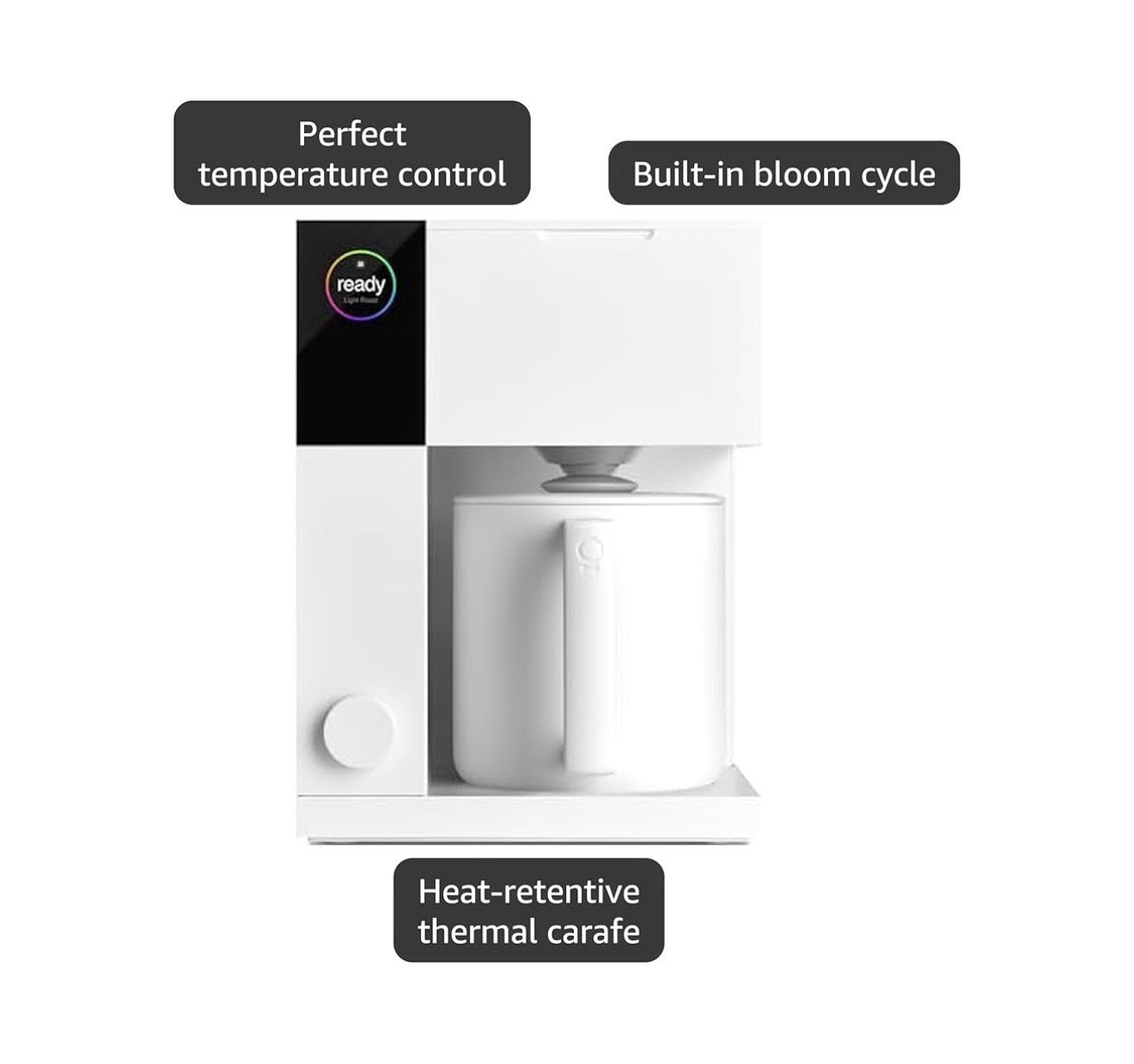 Fellow Aiden Precision Drip Coffee Maker, Thermal Carafe Perfect Temperature gallery