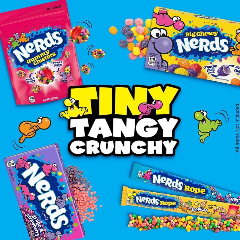 Nerds Grape Strawberry Candy 5 Ounce Pack Of 12 Classic Theater Box Treats gallery
