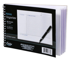 iScholar(R) Spiral-Bound Notes List Organizers 6″ x 8.5″ 80 Sheets (160) Pages