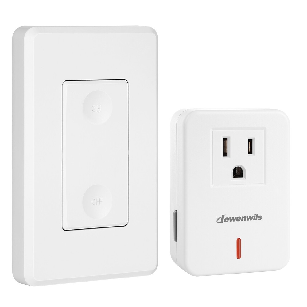 DEWENWILS Remote Control Outlet Wireless Electrical Plug in On Off Power Switch