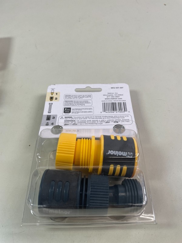 Melnor Quick Connect 4 Piece Starter Set For Garden Hoses 237-337 gallery