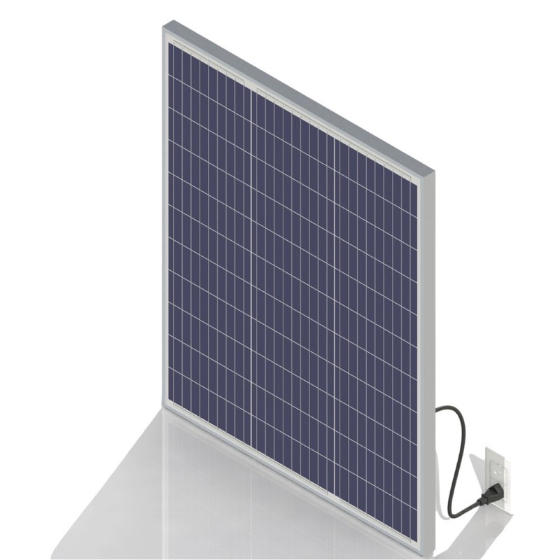 [INDER] Solar Panel Plug and Play: 100W 120V AC with micro inverter Kit Solar gallery