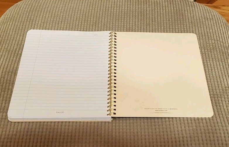 ban.do Floral Rough Draft Mini Spiral Notebook 8.5" x 6.75" with Pocket NEW gallery