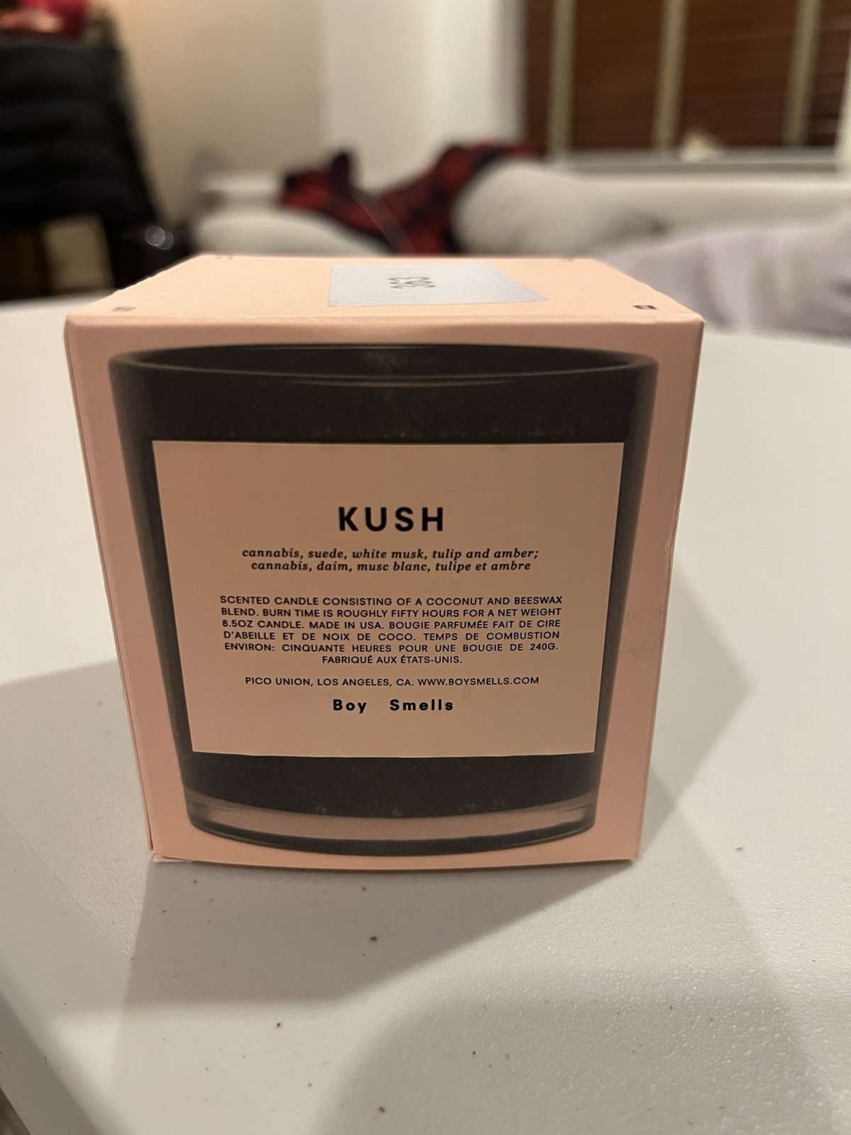 Open Box Boy Smells Kush Scented Candle Rare Smell Medium Candle 8.5oz gallery