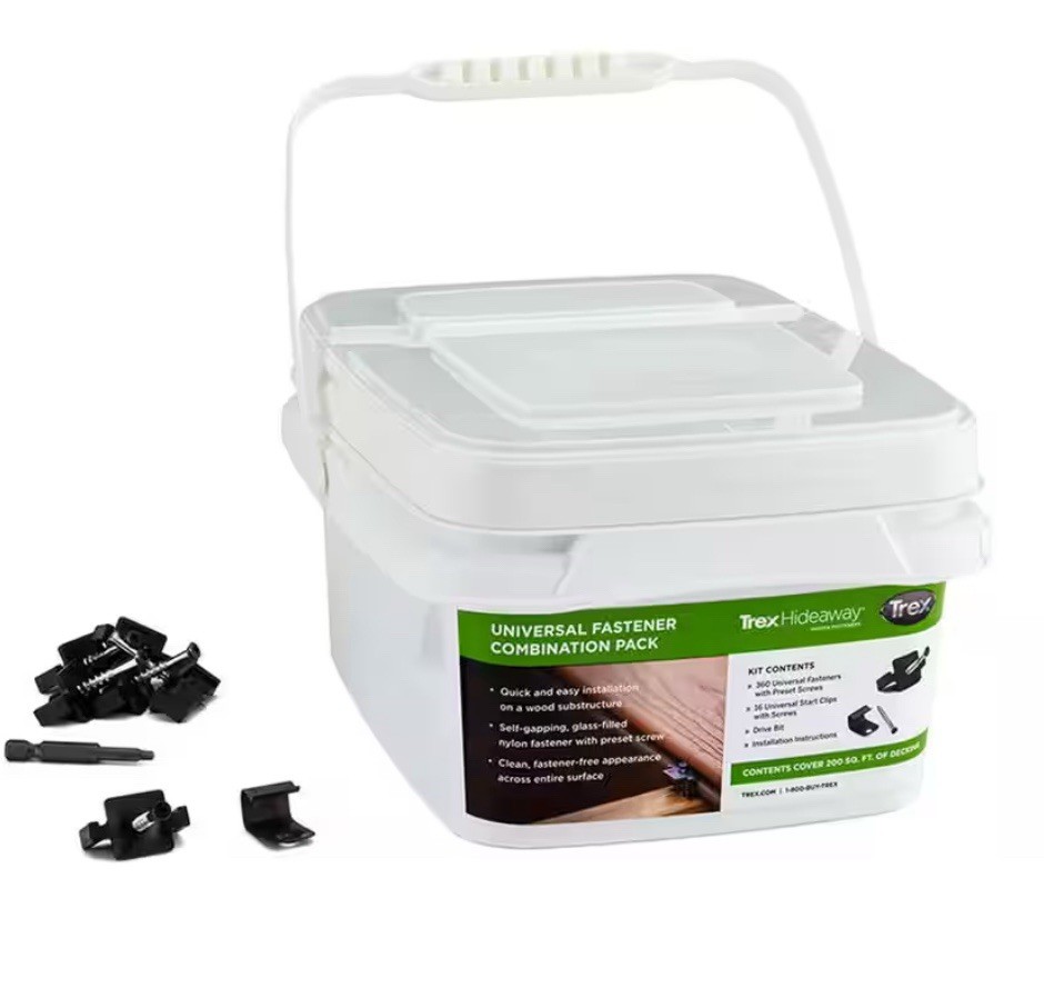 Trex Hideaway Universal Hidden Deck Fasteners Combination Pack gallery