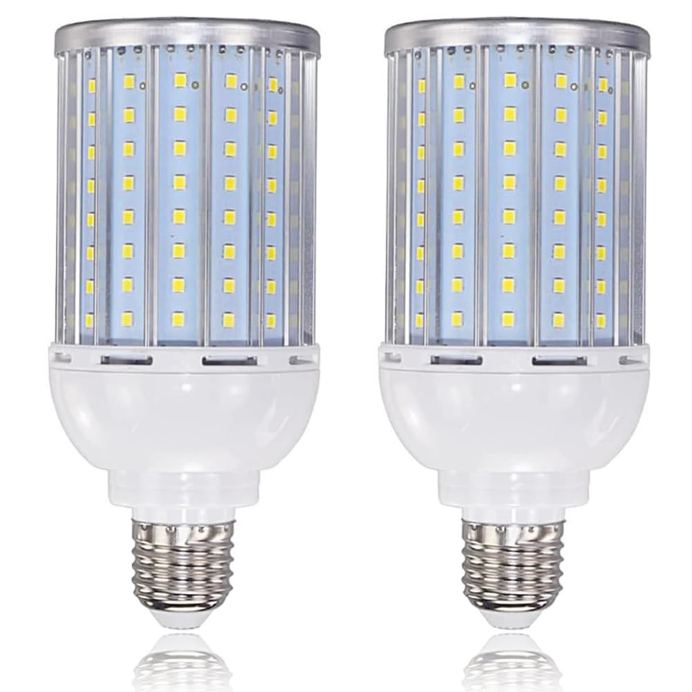 MD Lighting 30W E27 LED Corn Light Bulbs(2 Pack)- 108 Leds 5730 SMD 2700 LM C...