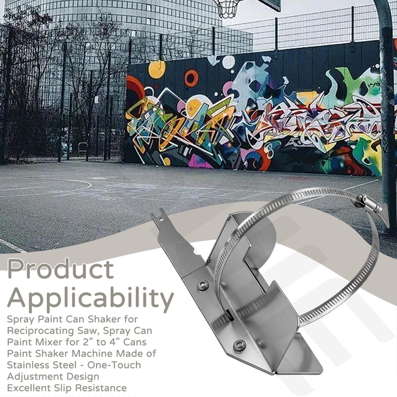Spray Paint Can Shaker for Reciprocating Saw, Spray Can Paint Mixer for 2" to... gallery