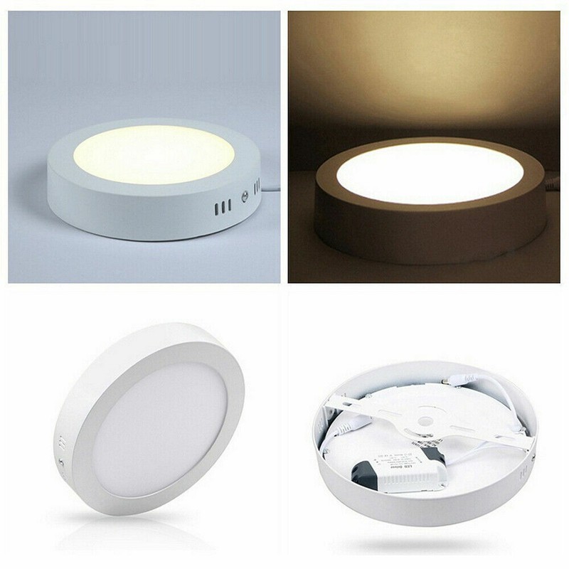 Dimmable Surface Mounted Led Panel Light Ceiling Down Lamp 10W 15W 25W 30W Round gallery