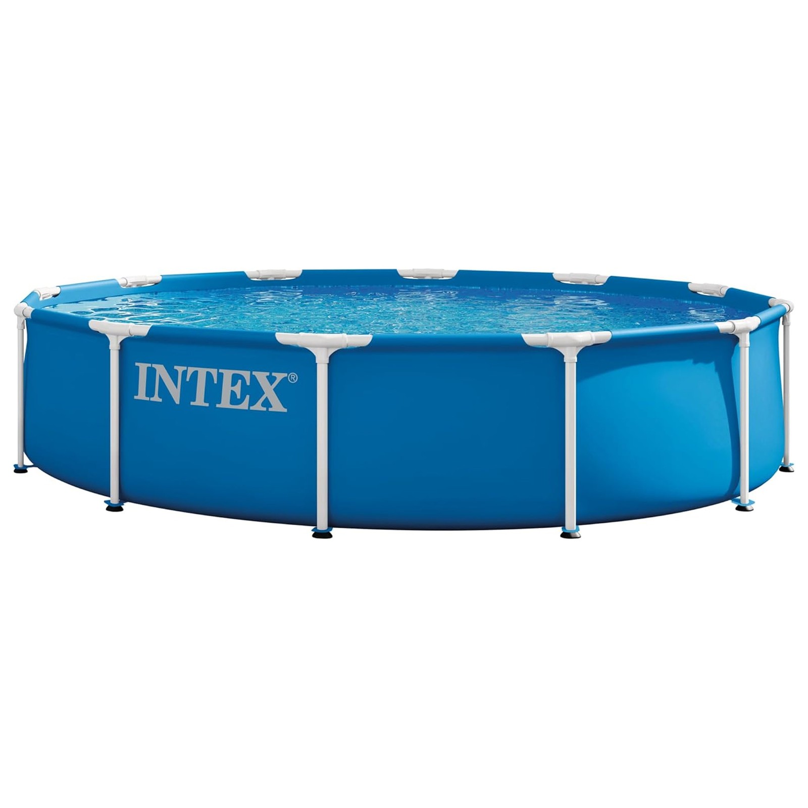 INTEX 28210EP 12Ft X 30In Metal Frame Above Ground Swimming Pool, Pool Only gallery