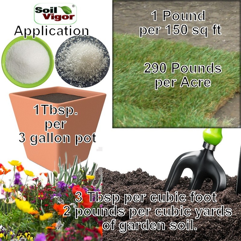 Soil Vigor Potassium Polymer – Superabsorbent Soil Conditioner, Retains Moisture gallery