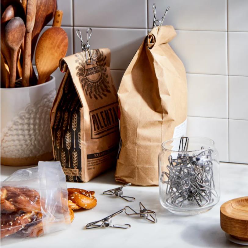 Onyx Kitchen Food Storage Clips (Set of 20) Heavy Duty Clothes Pins gallery