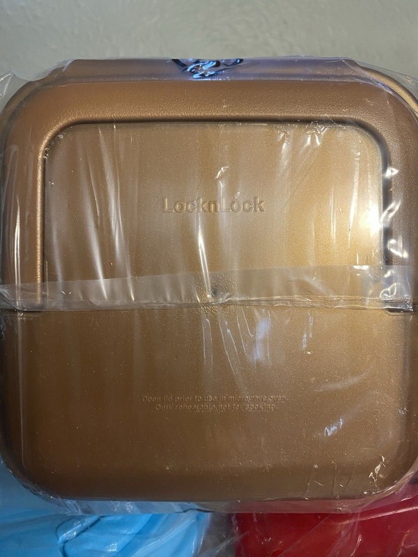 Lock N Lock Tupperware. 3pc Set. Square, Round And Rectangle. New In Plastic. gallery