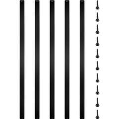 VEVOR Deck Balusters Metal Deck Spindles 76 Pack 29.5″ Aluminum Alloy Railing