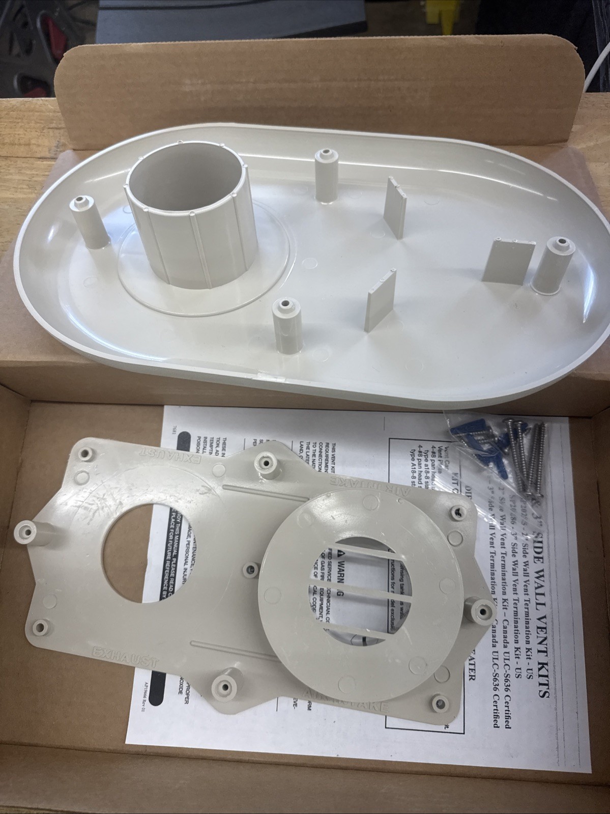 Rheem 2Horizontal Vent Termination Kit High Efficiency Tankless Gas Water Heater gallery