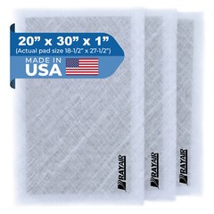 RayAir Supply 20×30 Replacement Filter Pads Compatible With Dynamic Air Cleaner