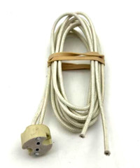 Mini Bi-Pin Socket 36 inch Leads 100 Watt Maximum 12V- 250 V G4, G6.35, GX5.3