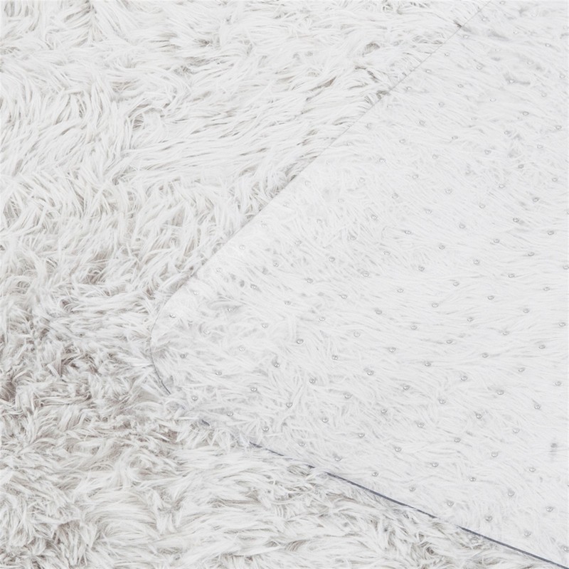 High Quality PVC Rectangle Floor Protection Mat Chair Mat with Nail Transparent gallery