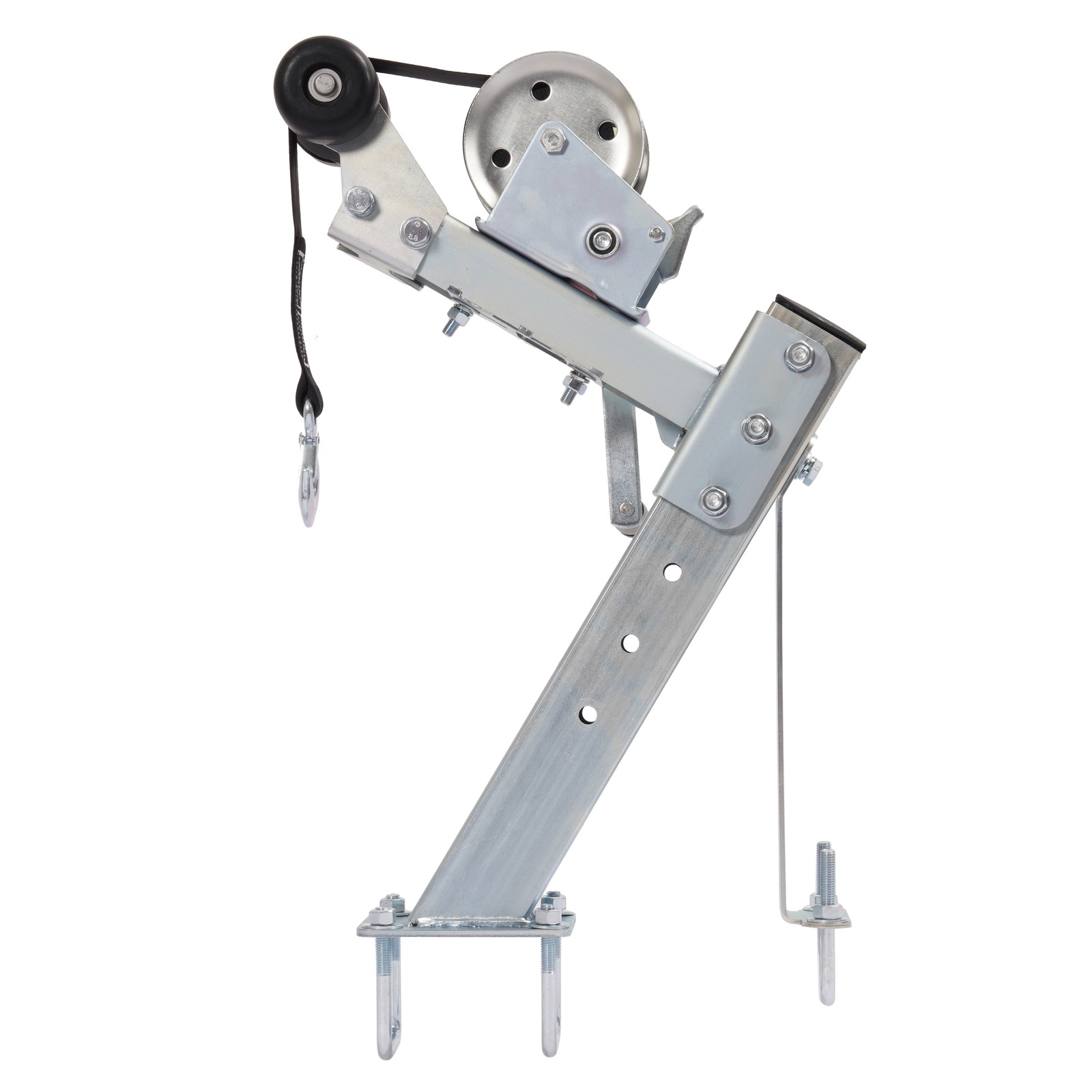 Adjustable Sturdy Steel For Heavy Capacity Winch Stand 1400lbs Winch Galvanized gallery