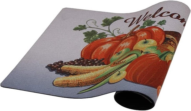 Fall Doormat Non Slip Front Door Mat, Easy to Clean Low Profile Mat for Entry Pa gallery