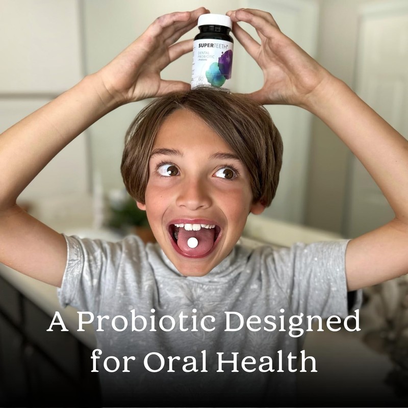 SuperTeeth Chewable Dental Probiotic for Adults & Kids | Support Healthy Teet... gallery