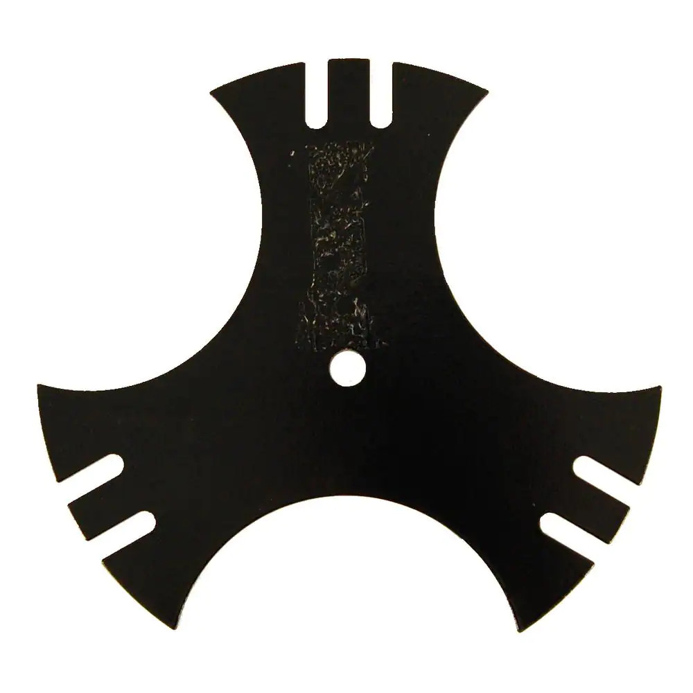 9 in X 9 In. Universal Tri-Arc Edger Blade with 1/2 In. Connection gallery