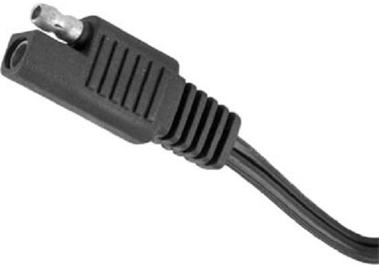 TEST LED plug for Portable Solar Panel Battery Charger Sae Car motorcycle Jetski gallery