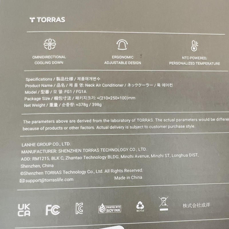 Torras Coolify 2 Neck Air Conditioner gallery