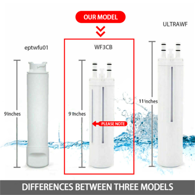 3 Pack Frigidaire WF3CB PureSource 3 Replacement Refrigerator Water Filter gallery