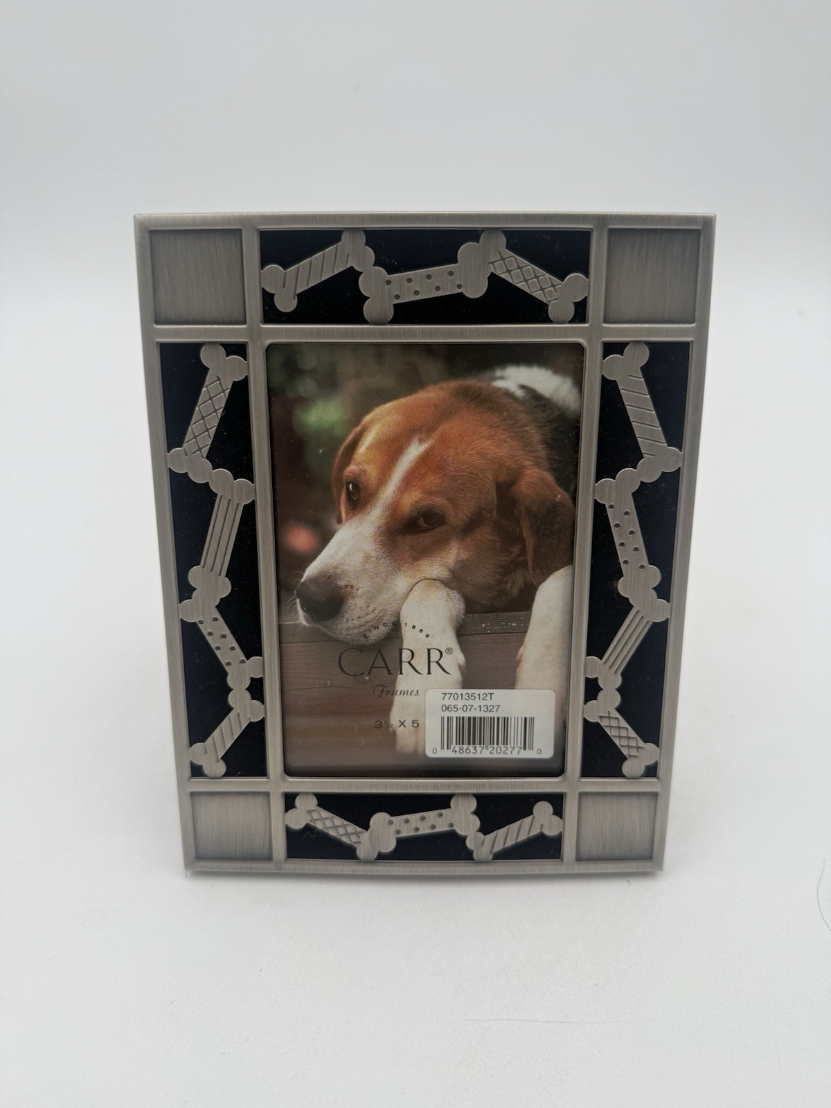 Puppy Dog Bone Photo Frame Portrait Or Landscape - Carr Accents 3.5x5 - NEW! gallery