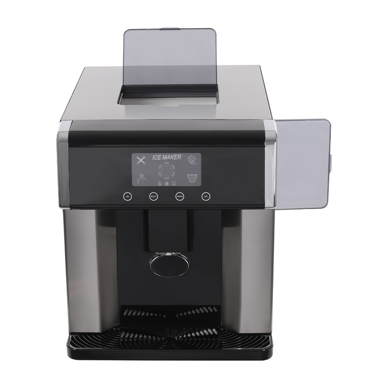 Countertop Ice Maker Dispenser 2-in-1 Ice Water Maker Electric LCD 22-33lbs/24hr gallery