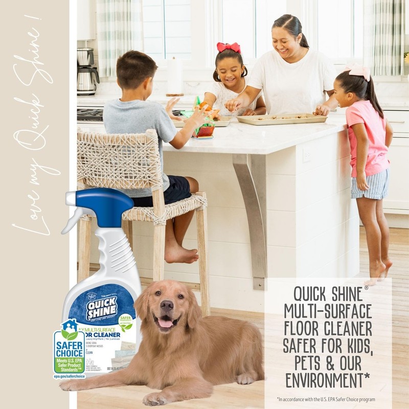 Quick Shine Multi Surface Floor Cleaner for Gentle & Effective Cleaning gallery