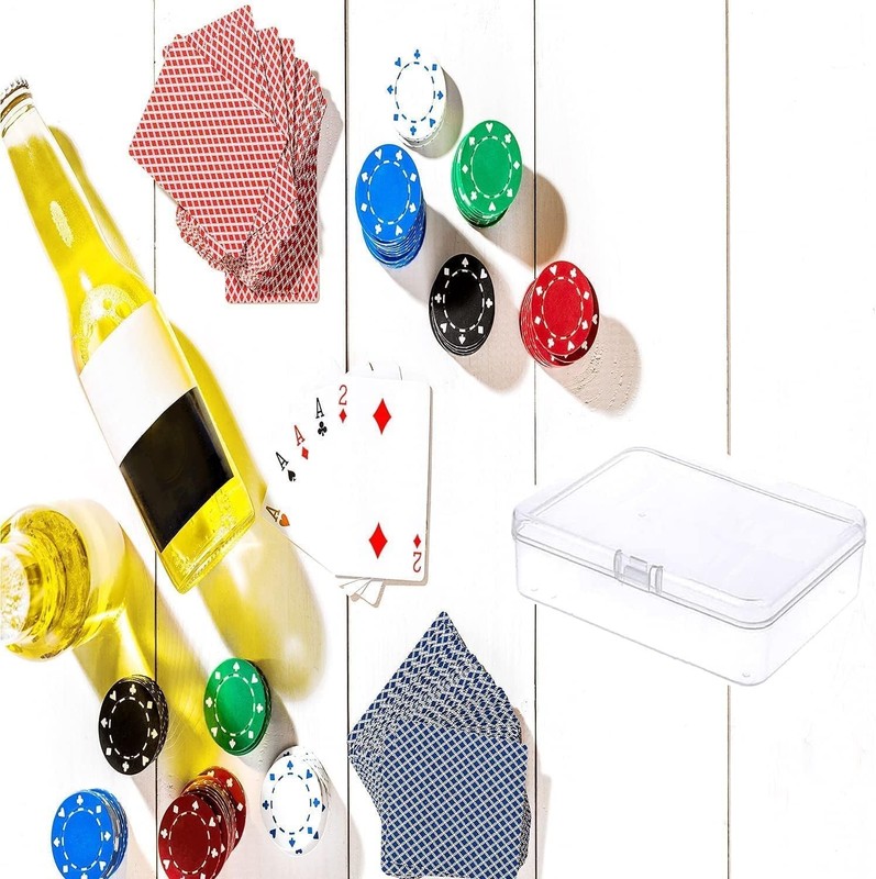6 Pcs Mini Plastic Storage Containers Box with Lid, 3.5x2.4 Multicolor 1 gallery