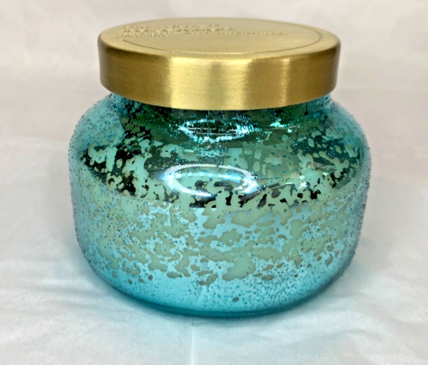 Capri Blue Volcano Candle Icy Blue Mercury Aqua Opalina Jar Citrus Tropical 8oz gallery
