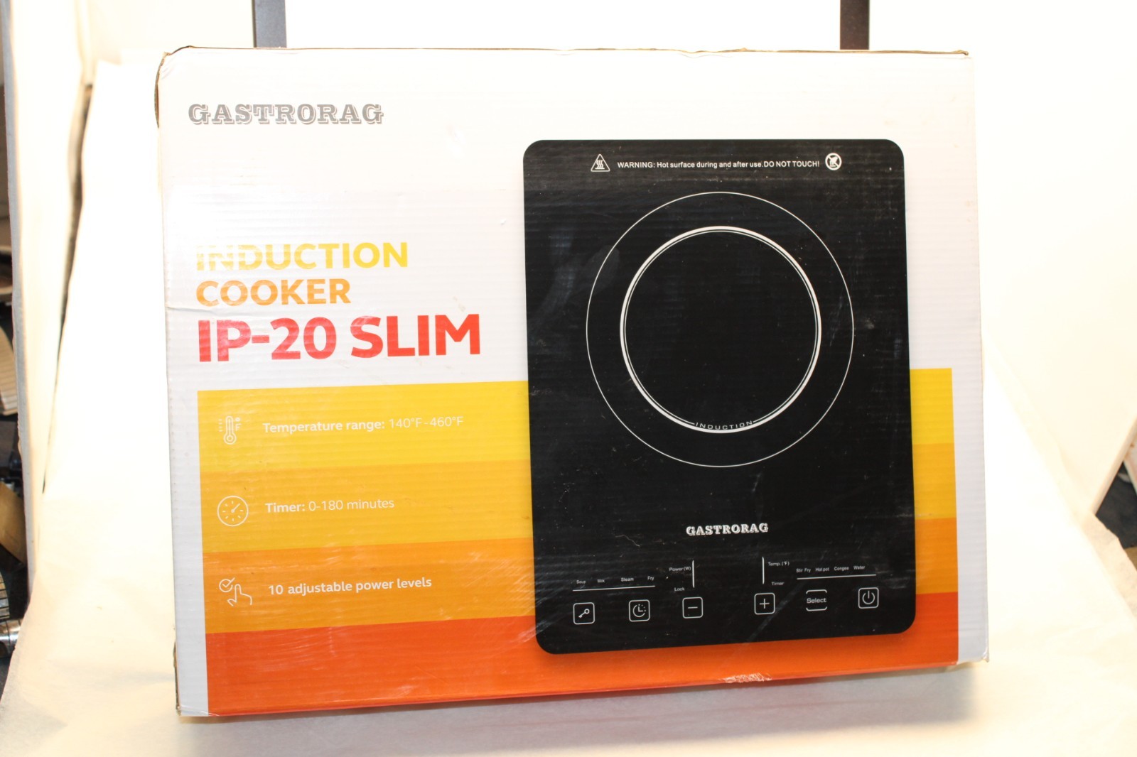 New in open box Gastrorag Induction Cooker IP-20 Slim - tabletop induction gallery